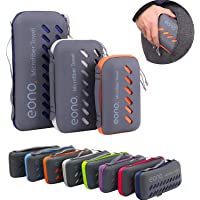 Eono by Amazon - Toalla de Microfibra para Llevar al Gimnasio- a la Playa- de Camping- de Viaje- de Natacion- o de…
